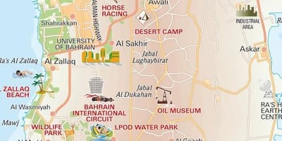 Mapa da árvore da vida, Bahrein