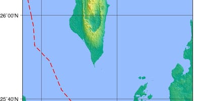 Mapa do Bahrein física