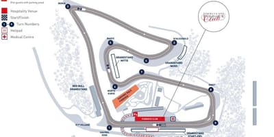 Mapa do gp do Bahrein
